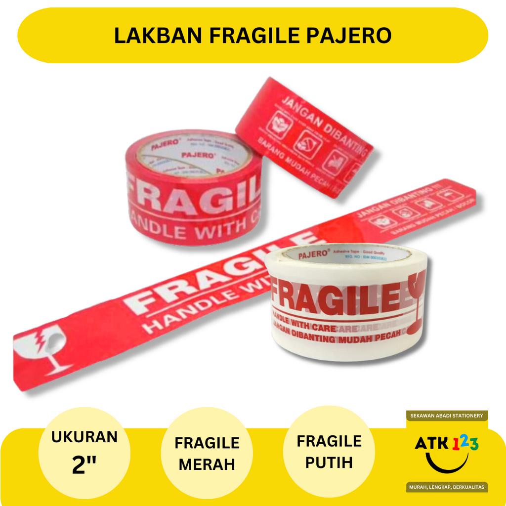 

Lakban Fragile Handle With Care Merk Pajero