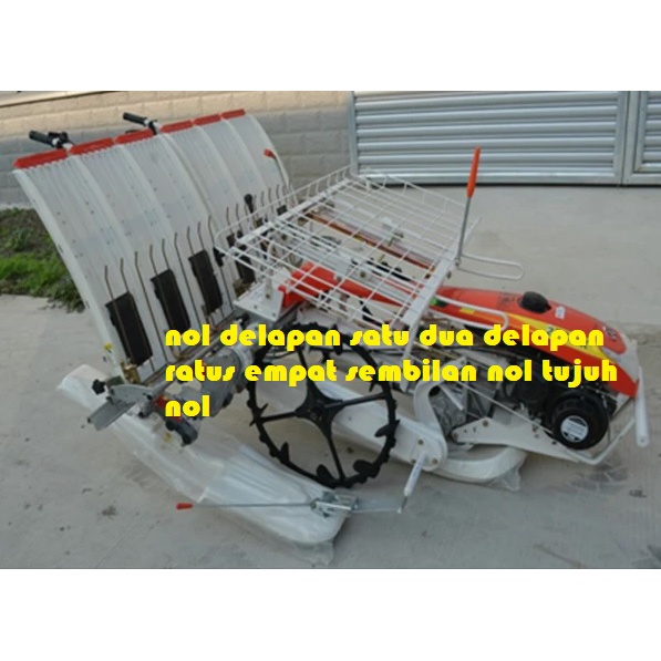 Mesin Rice Transplanter 6 Alur - Mesin Tanam Padi Mantap - Mesin Penanam Padi Terlaris