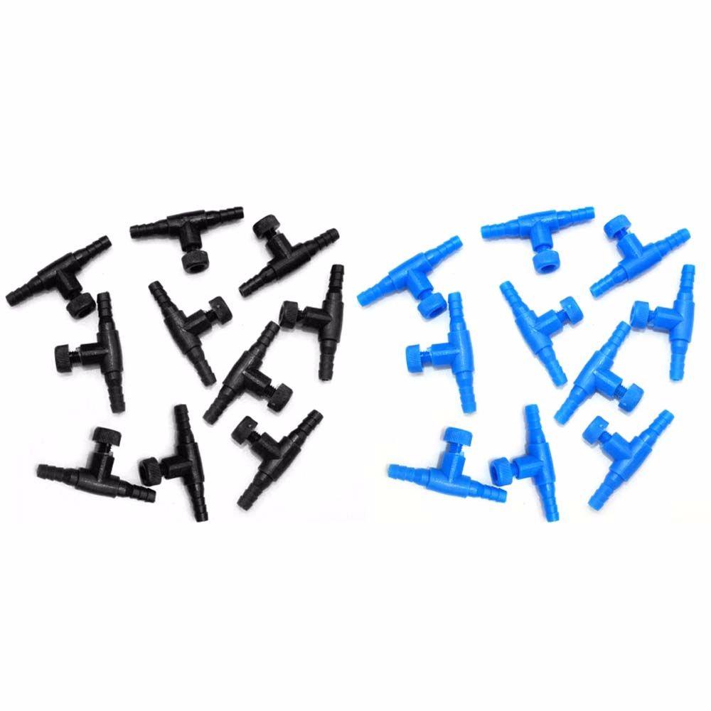 Nickolas1 Flow Control Valve T Shaped Air Pump Volume Saluran Udara Konektor Pipa Tabung