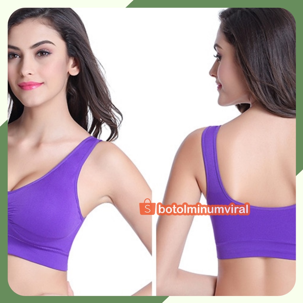 Genie Bra Premium Summer BH Sport bra Olahraga Isi 3 PCS Sexy lingerie Premium