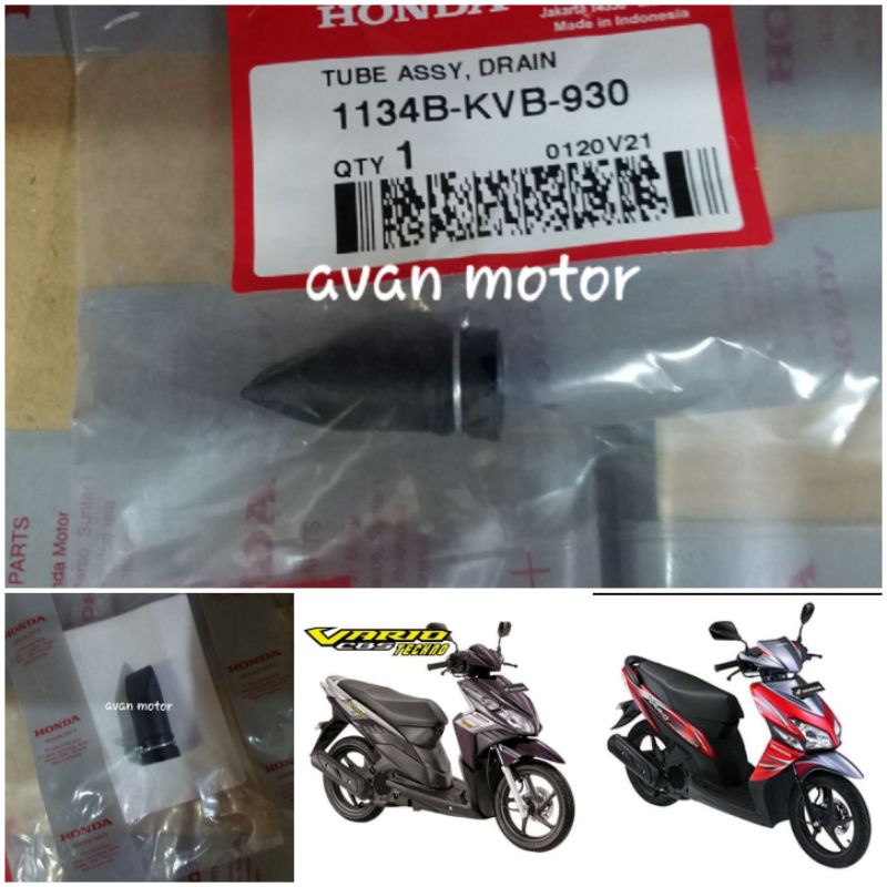 Tube drain selang pernapasan pembuangan cvt vario