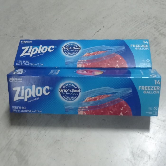 ziploc freezer gallon 14 counts