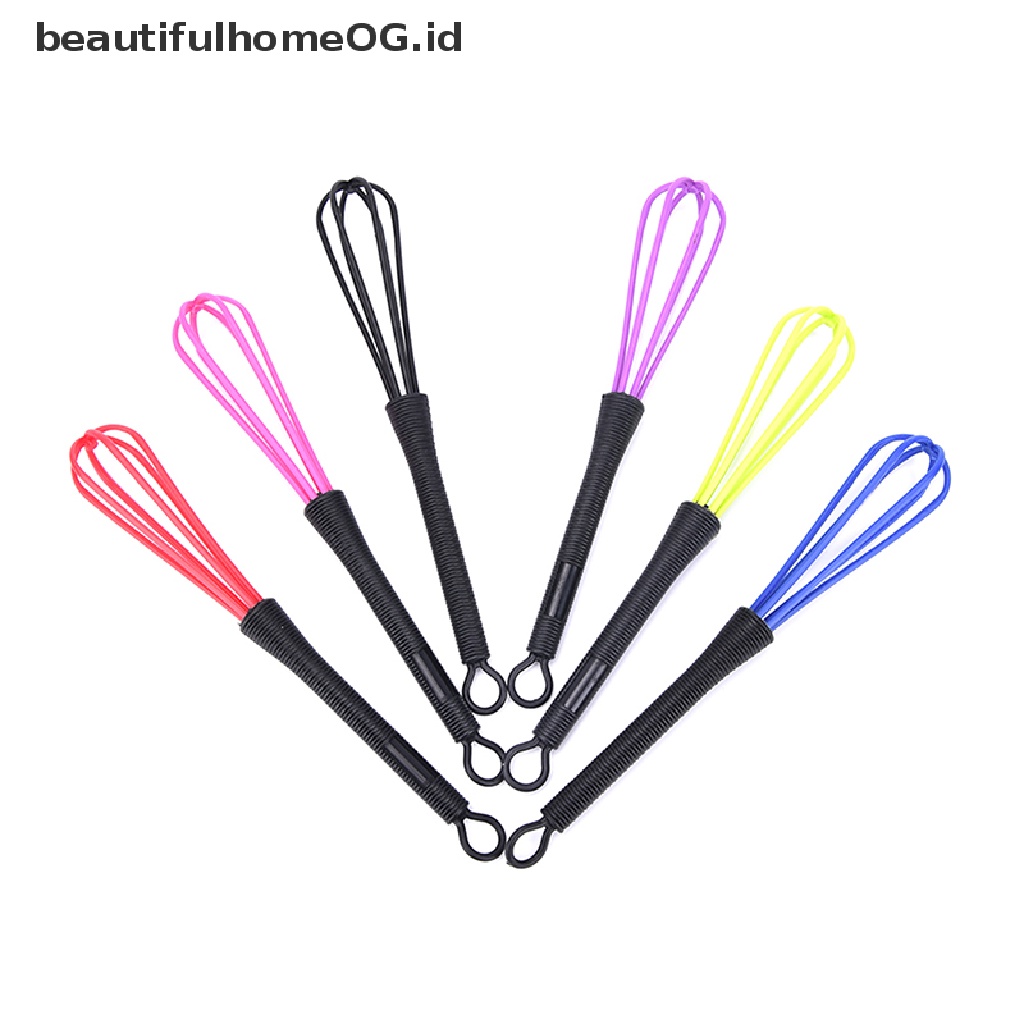 1pc Alat Pengocok Cat Rambut Mini Warna Acak Untuk Salon