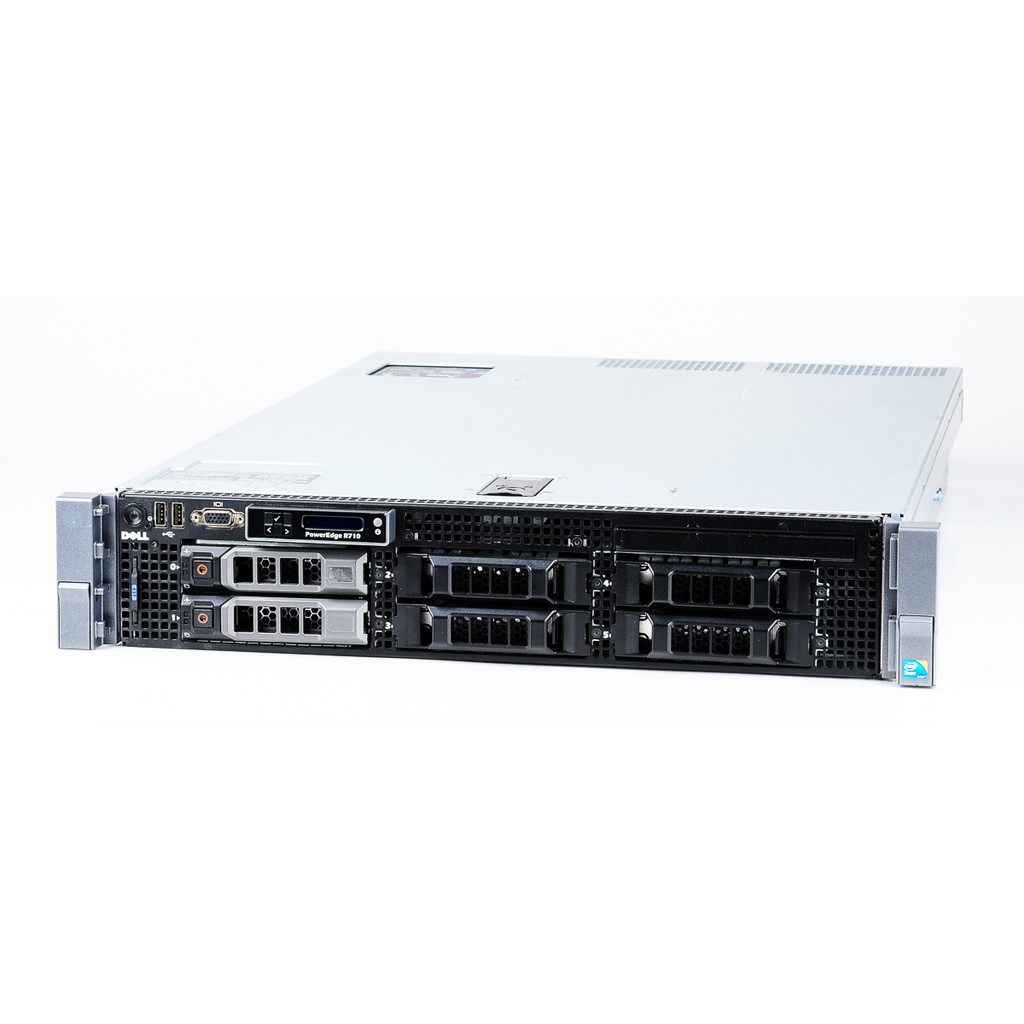 SERVER DELL POWEREDGE R710- 6 core 12 thread