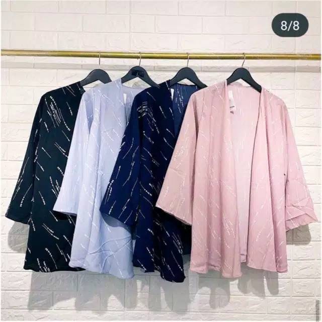 BEFAST - ZFC OOTD Wanita Cardigan YUNIA / CARDI ILALANG | CARDIGAN MILIA / Cardigan Wanita / Outer Kekiniaan Wanita Dewasa / Cardigan Motif / Outer Wanita Hijab / Outfit Casual Terbaru