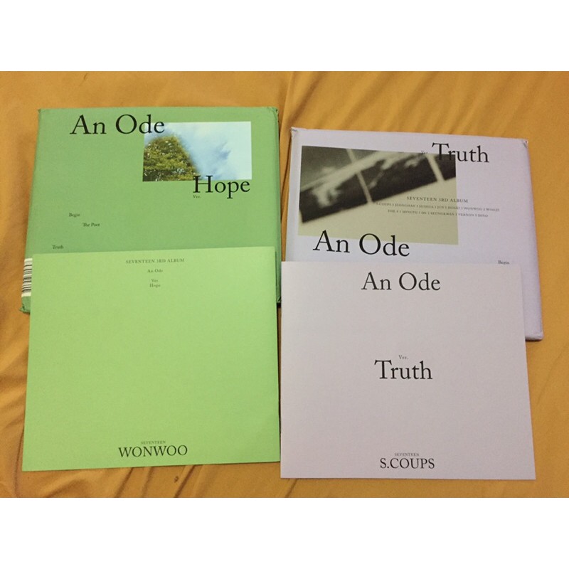 album an ode dan mini pb scoups wonwoo