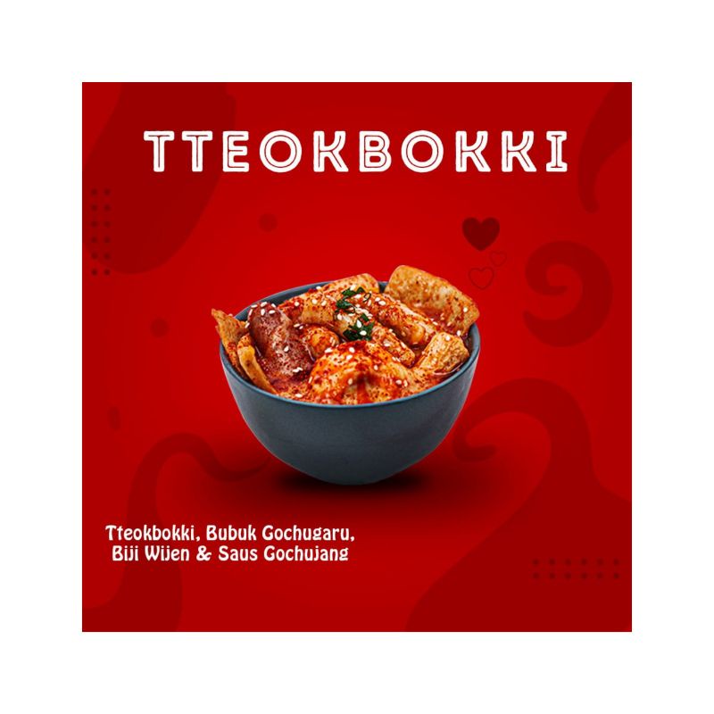 

Tteokbokki tokpoki halal instan koreakeun