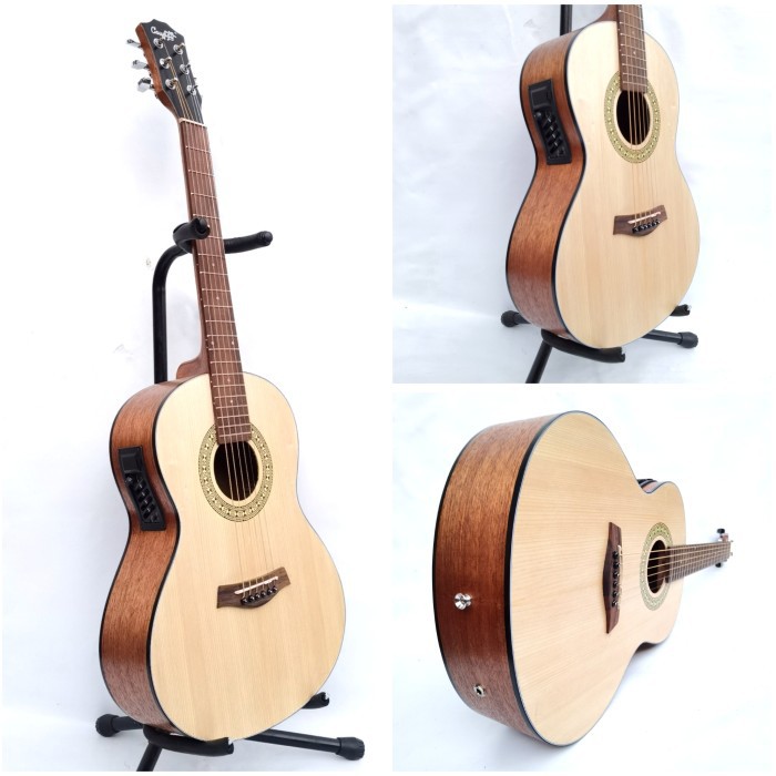 Gitar Akustik Elektrik 3/4 Cowboy GW-36NA GW 36 NA Original