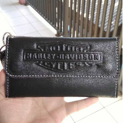 dompet kulit pria asli Original 100% Harley Davidson