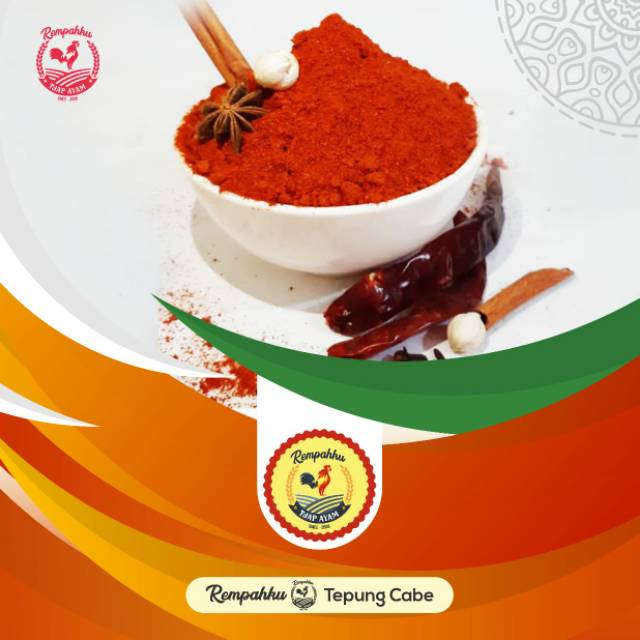 

Bubuk Cabe 250 gr Tjap Ayam