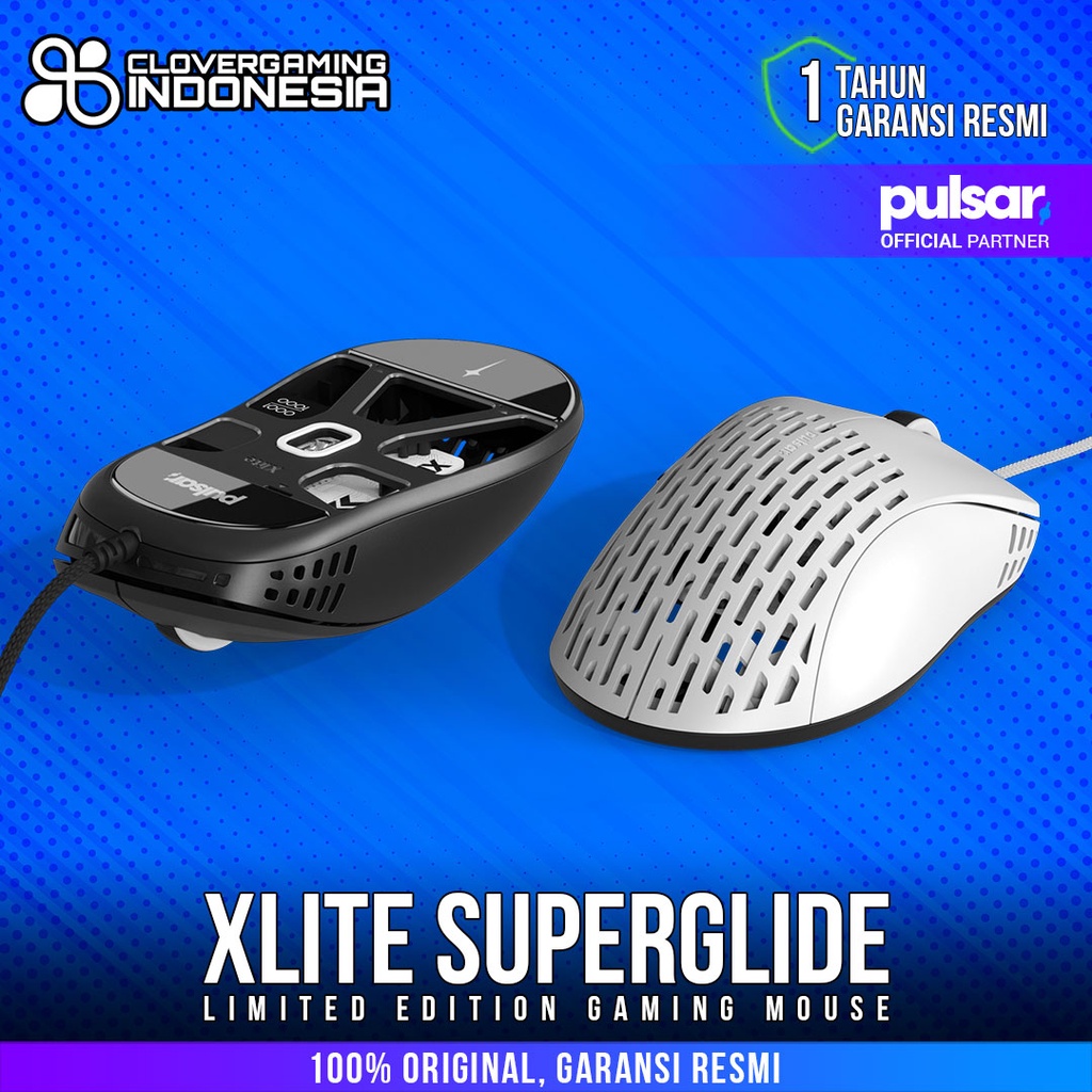 Pulsar XLITE Superglide Limited Edition - 57gr PAW3370 Gaming Mouse