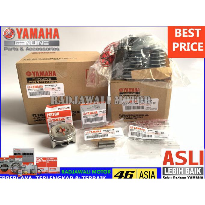 BLOK SEHER PISTON KIT MIO M3 , MIO Z , FREEGO ASLI ORIGINAL YAMAHA