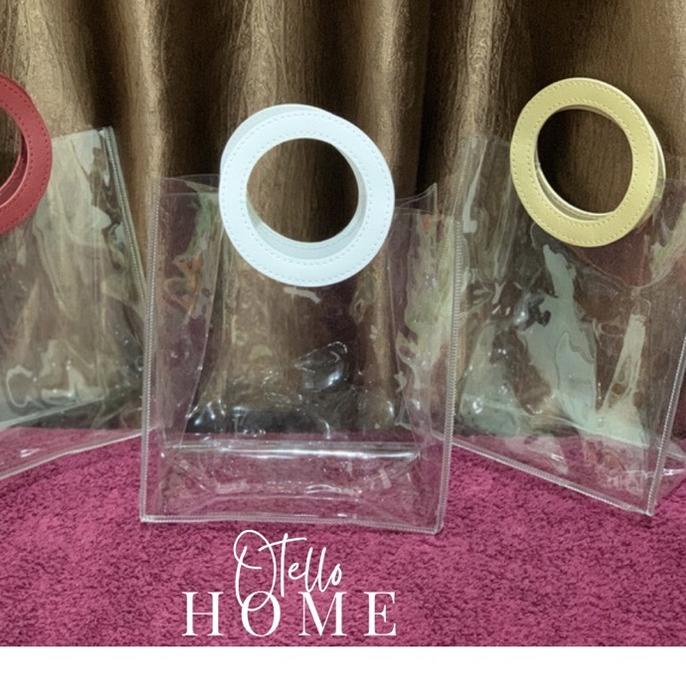 

UTS♗ PVC BAG - MEDIUM SIZE - RED/GOLD/WHITE CIRCLE - HAMPERS BAG LEBARAN/ PVC BAG LEBARAN/ TAS HAMPERS LEBARAN/ TAS LEBARAN / PVC LEBARAN) TERBARU