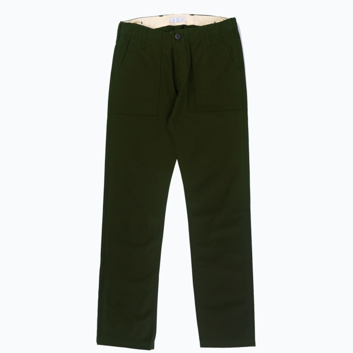WARDEN OLIVE FATIGUE PANTS - 34