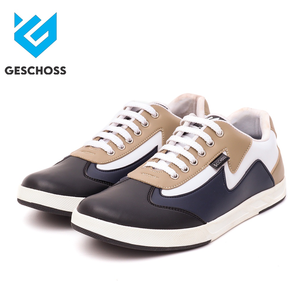 BAYAR COD - Sepatu Sneakers Pria - Sneaker sneakers GESCHOSS G-7804 Man Shoes - Sepatu Pria Kasual Santai