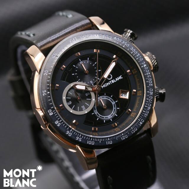 Jam tangan pria montblanc chrono