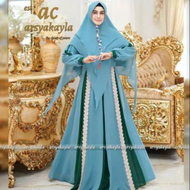 Gamis/asya syar'i/by Arsyakayla/original