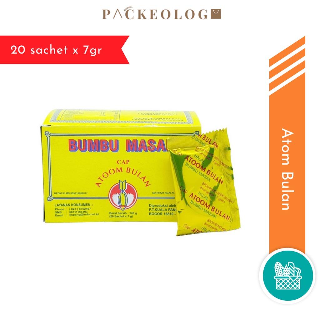 

Bumbu Penyedap Atom bulan Sachet