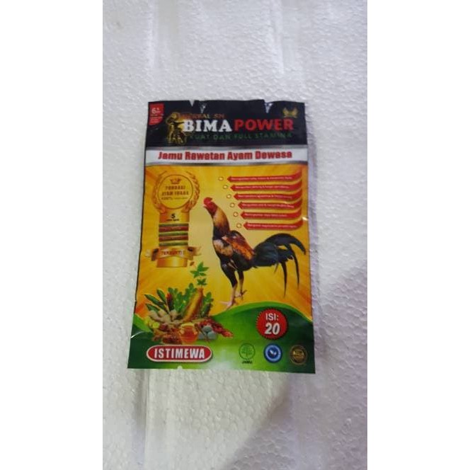 BIMA POWER..jamu rawatan ayam aduan