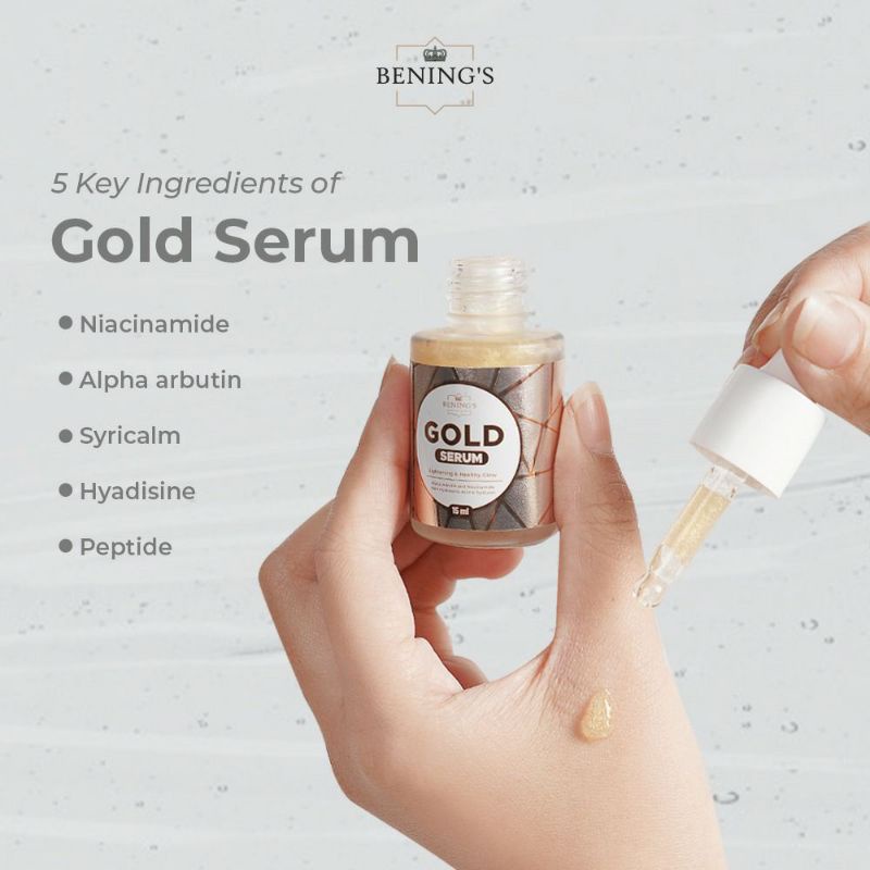 GOLD SERUM BENING CLINIC / BENINGS CLINIC ORIGINAL 100%