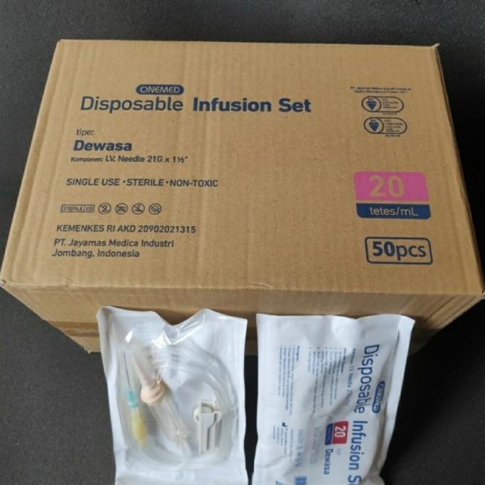 infus set Onemed Infuset One Med Infusion set