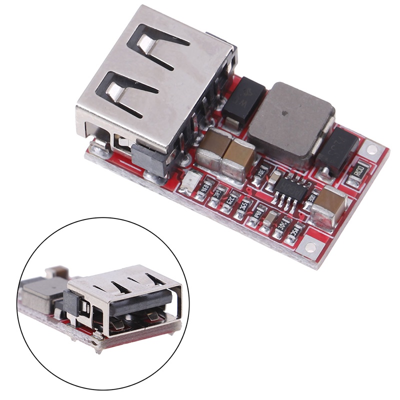 Modul step down power DC 6-24v 12V / 24v to 5V 3A USB output