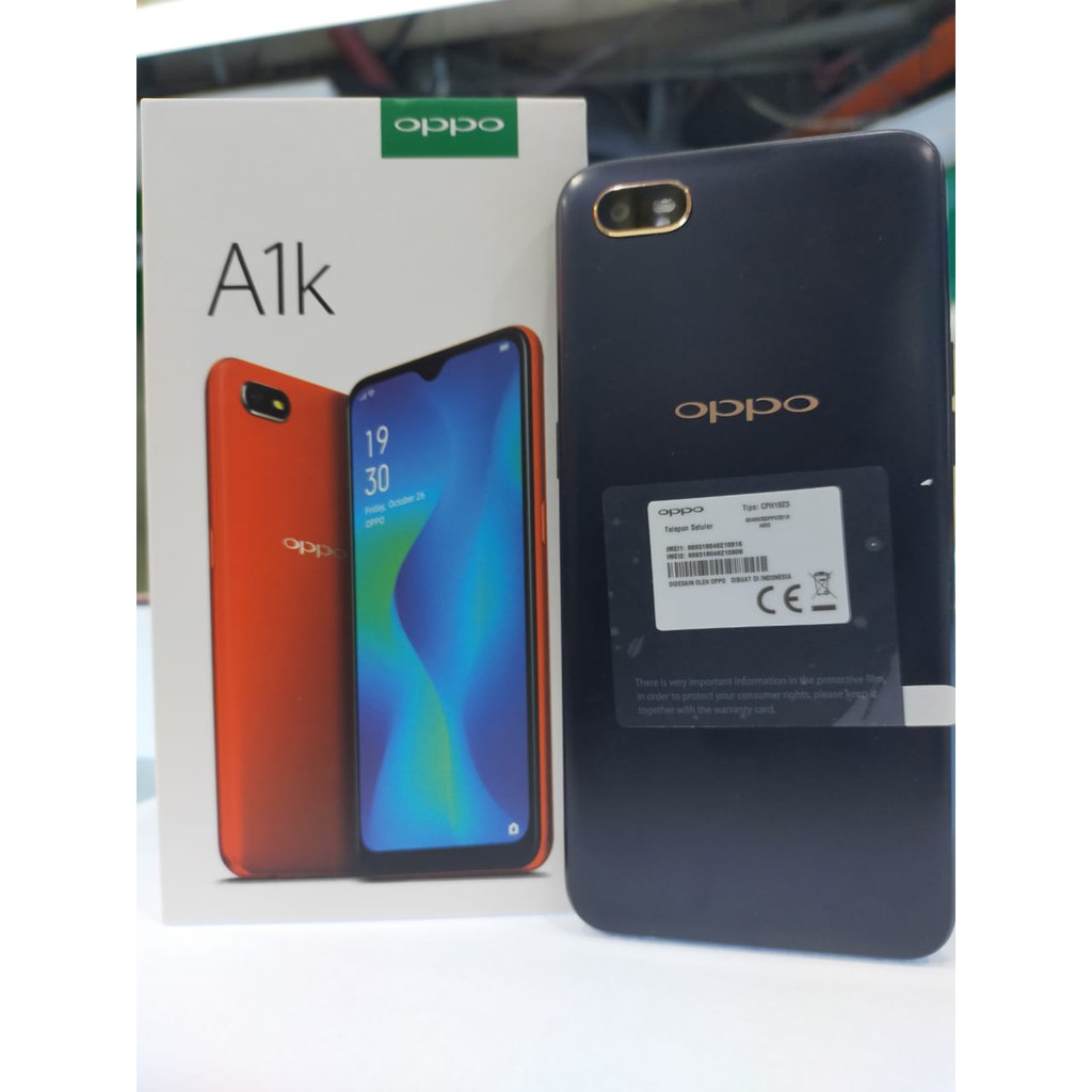 Oppo A1k Ram 2 Rom 32Gb Garansi resmi(SECOND)