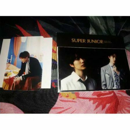 OFFICIAL SMTOWN PRINT CARD EUNHYUK LO SIENTO &  OFFICIAL FILMSET SS7S EUNHYUK