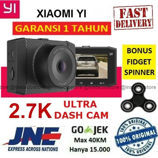 "[RESMI] Xiaomi Yi Ultra Dash Cam / Dashcam 2.7K  Voice Control Camera"