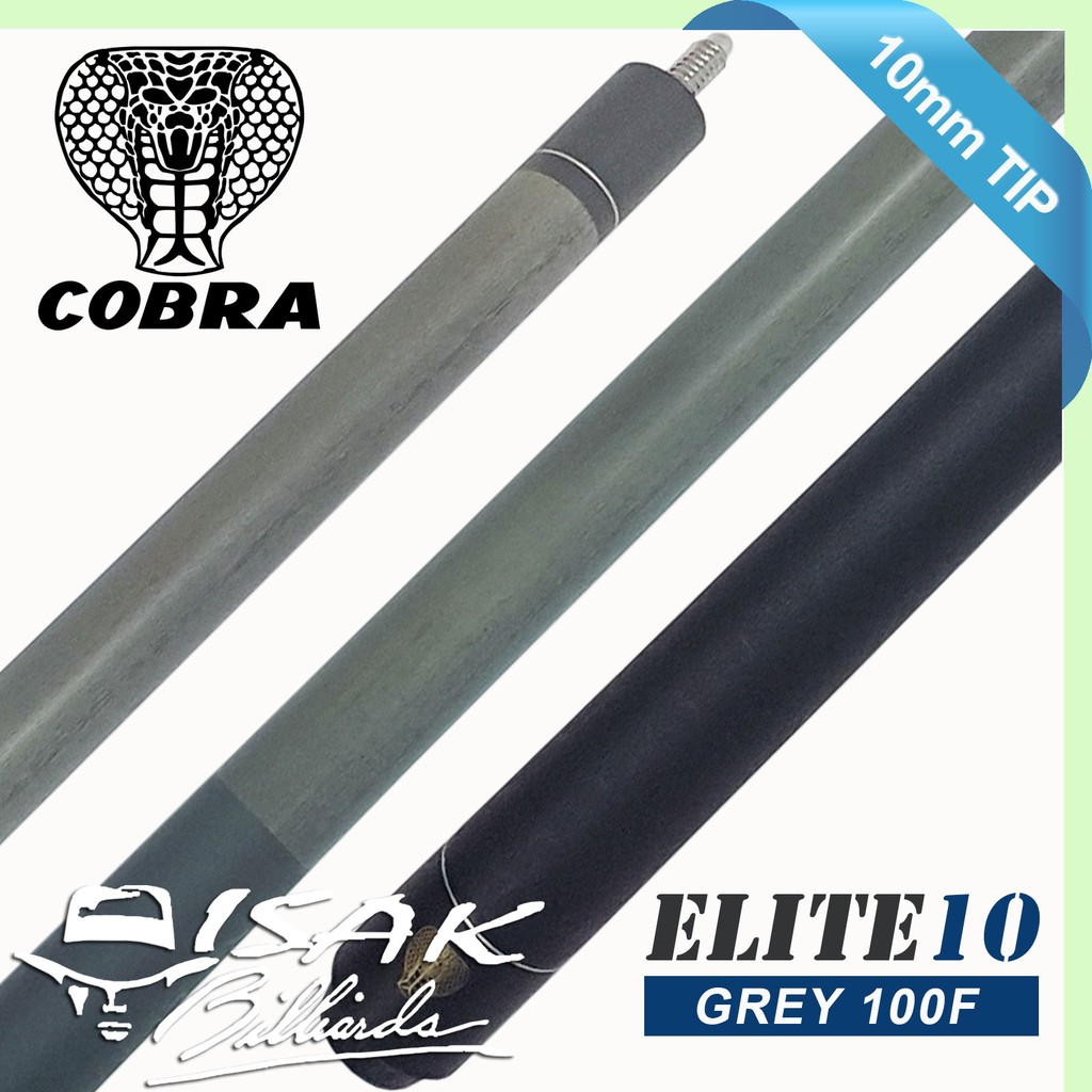 Cobra Elite 100F Cue - 10 mm Snooker Bola Kecil Billiard Stick Biliar