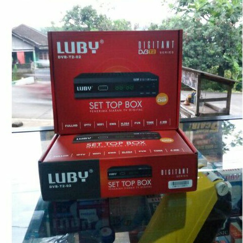 Hasna Mall - Digital Set Top Box Luby DVB T2-01 STB Siaran TV Digital