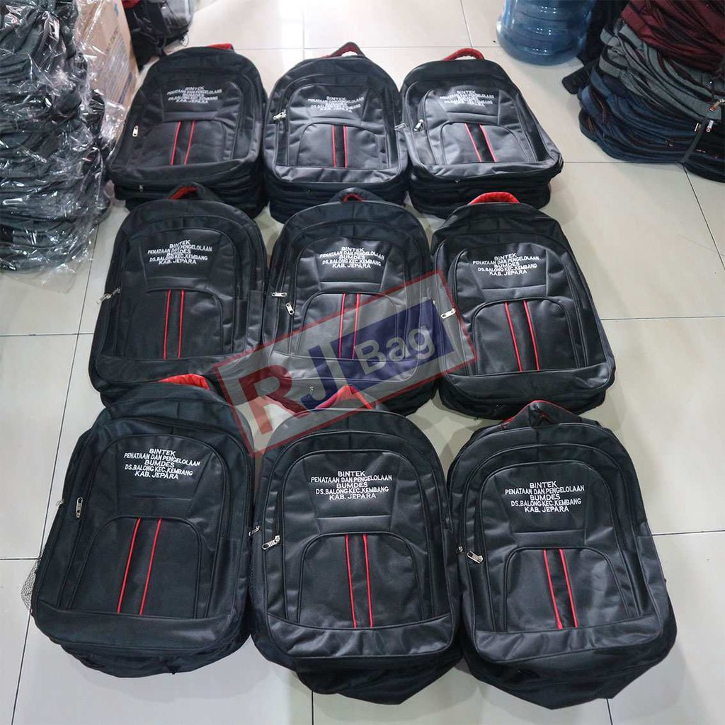 PABRIK TAS GROSIR SEMINAR PROMOSI RANSEL PELATIHAN DINAS PEMERINTAH BINTEK JEPARA FORMAL KEREN