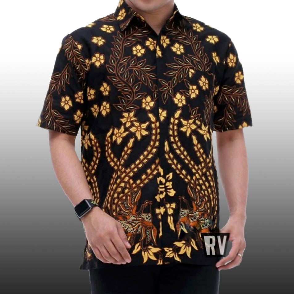 kemeja batik pria lengan pendek - batik pekalongan - bima sakti - hem batik pria - baju batik pria lengan pendek - hem batik pria lengan pendek - kemeja batik destro - batik pekalongan - hem batik murah - kemeja batik pria terbaru - kemeja pria