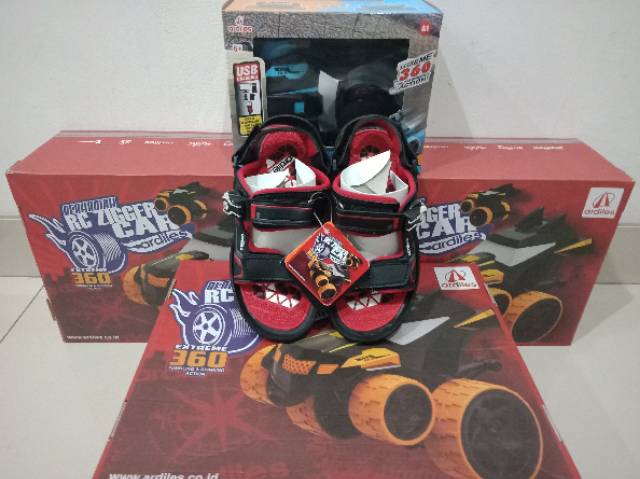 Sandal Anak Ardiles BCG Amuntai (M) Series Berhadiah Mainan Mobil RC ZIGGER CAR Original Baru