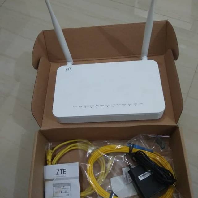 Router Gpon Zte F609 V3 Secound Shopee Indonesia