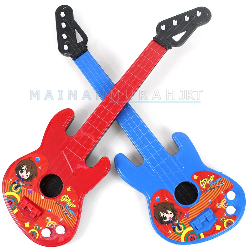 MAINANKEI MAINAN ANAK MURAH GITAR MELODI OCT279 GUITAR GITARAN ANAK MAINAN EDUKASI MUSIK