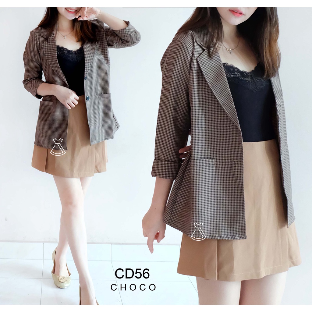 CD56 - Outer Blazer Linen Korea Look