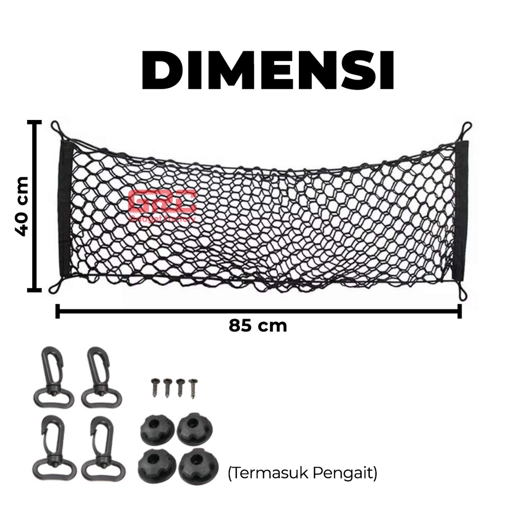 Jaring Bagasi Belakang Mobil Jaring Pengaman Cargo Nett Cargo