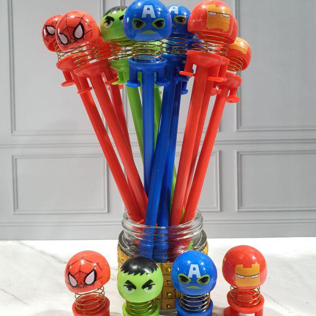 Pen Per/Bolpen Per/Spring doll Pen-PER SUPERHERO