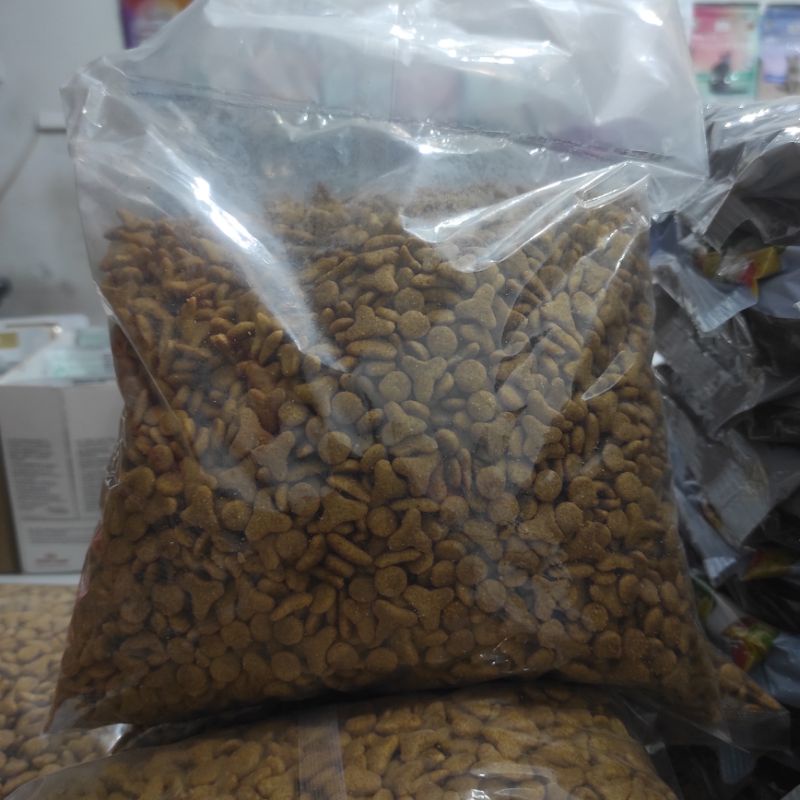 Makanan kucing Lezato cat food Repack 1 kg Murah