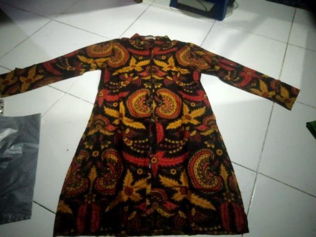 Atasan Tunik Batik Tunik Jumbo Atasan Batik Wanita Baju Batik