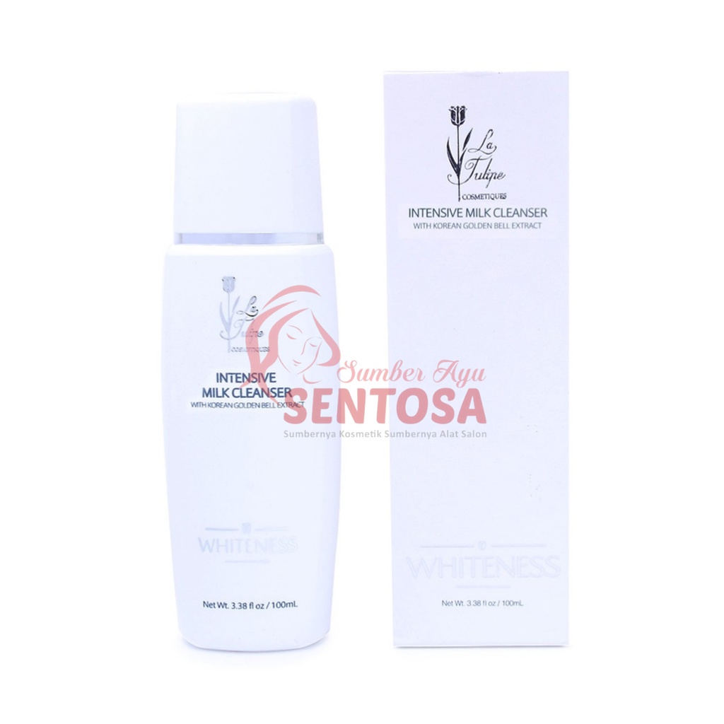 LA TULIPE WHITENESS INTENSIVE MILK CLEANSER 100ML