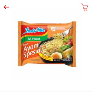  Indomie goreng spesial 85gr rasa soto spesial kari ayam 