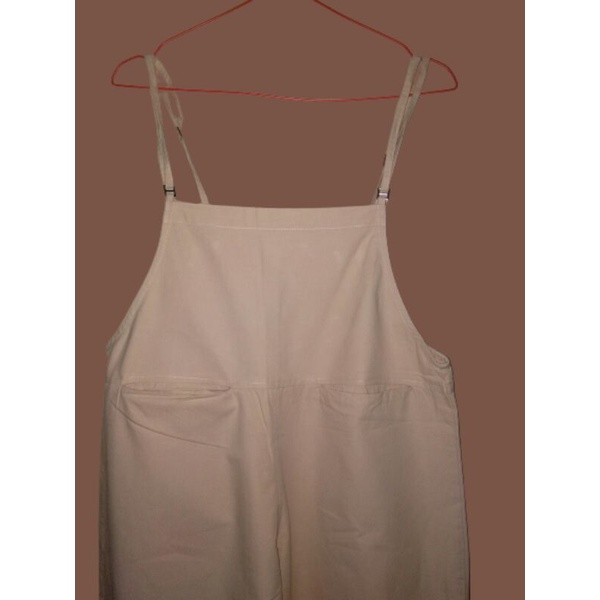 Preloved Baju Kodok Warna Cream