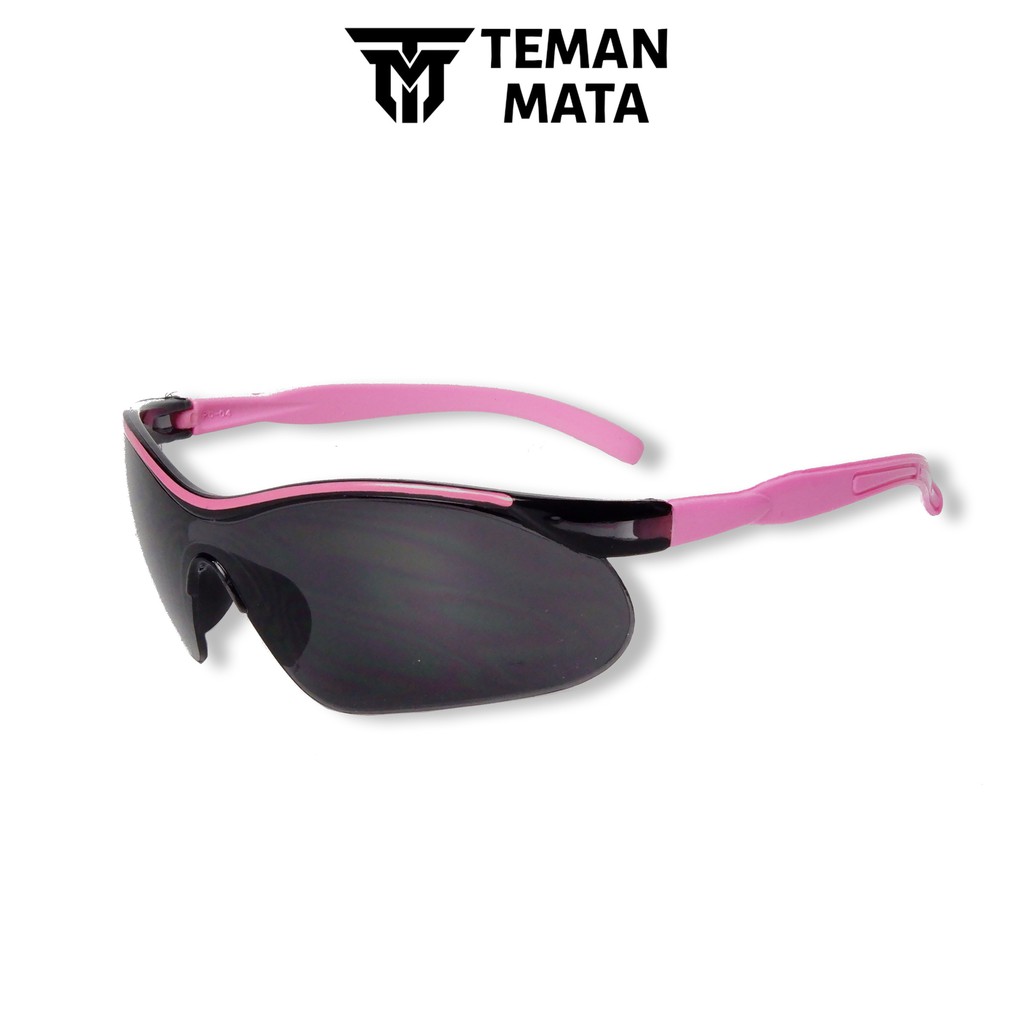 Kacamata Anak Anti Uv400 Naik Motor-Hitam Frame Pink