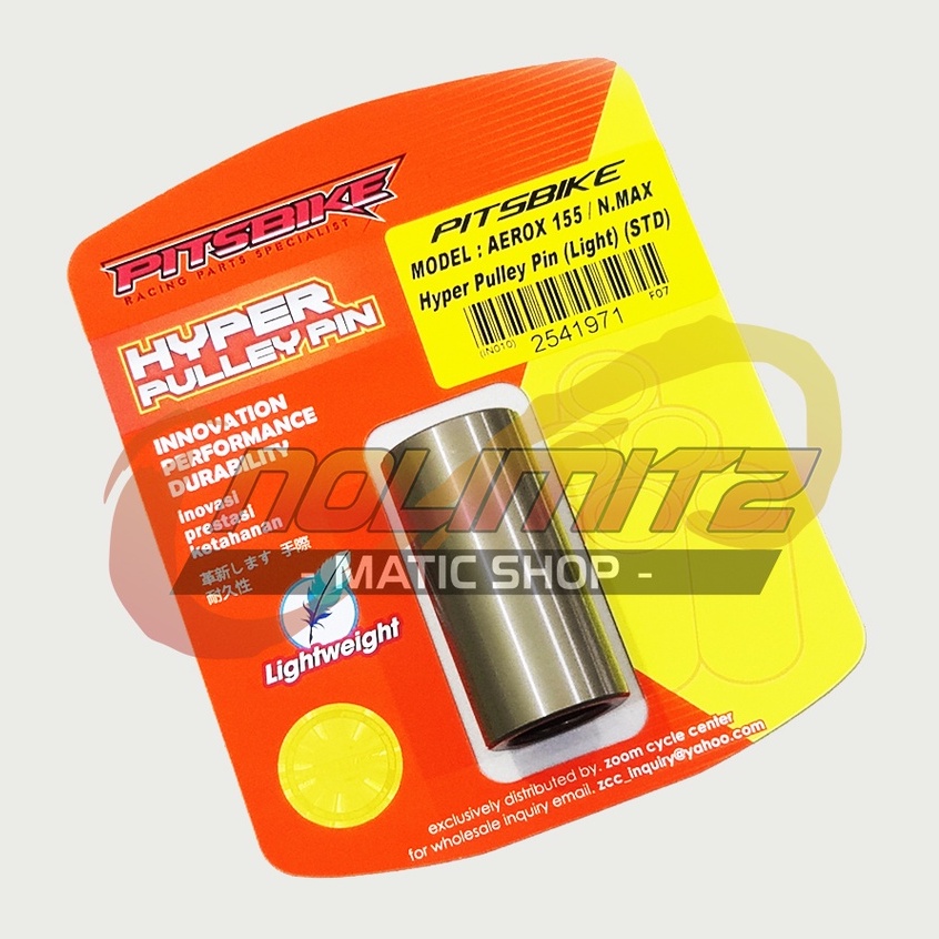 Hyper Pulley Pin Pitsbike Bushing CVT Rumah Roller NMAX Aerox 155 Lexi