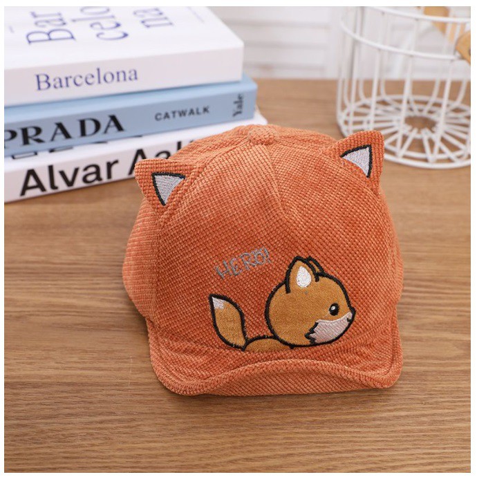 High Quality Topi Import 0 - 4 Tahun Anak / Bayi Baseball HERO Fox Fleece CBKS VC