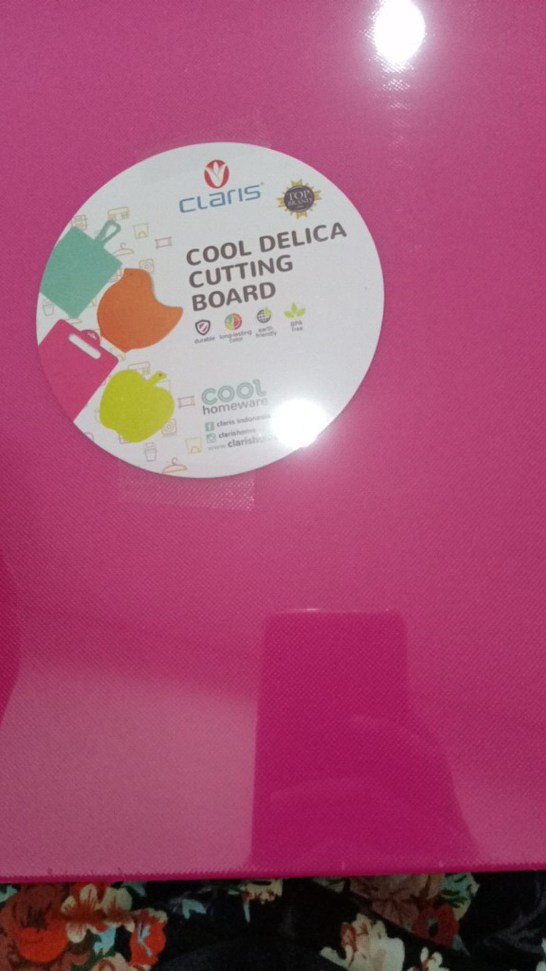 Talenan Claris Plastik Delica Anti Bacteria Foodsafe 30 Cm X 21,5 Cm (2412)