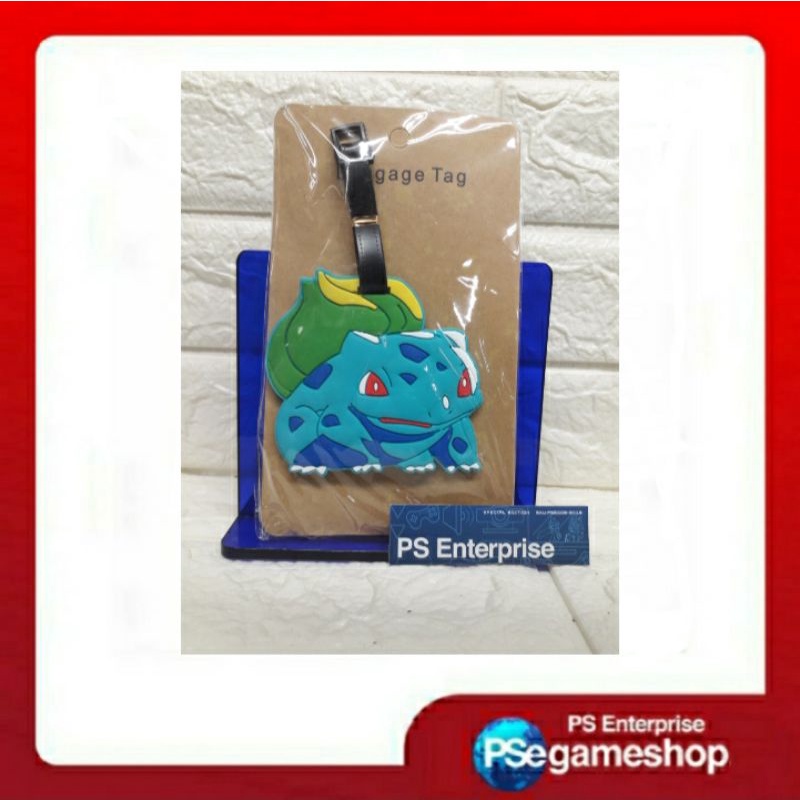 Luggage Tag Pokemon Bulbasaur 1