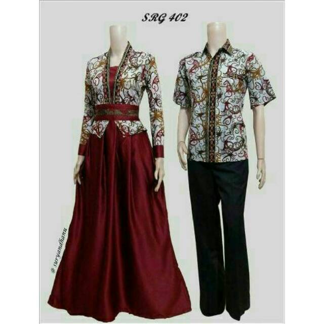 SARIMBIT BATIK MOTIF CUMI CLASIK BATIK PEKALONGAN KATUN BALOTELI COUPLE SIZE M L XL NYAMAN DAN ADEM